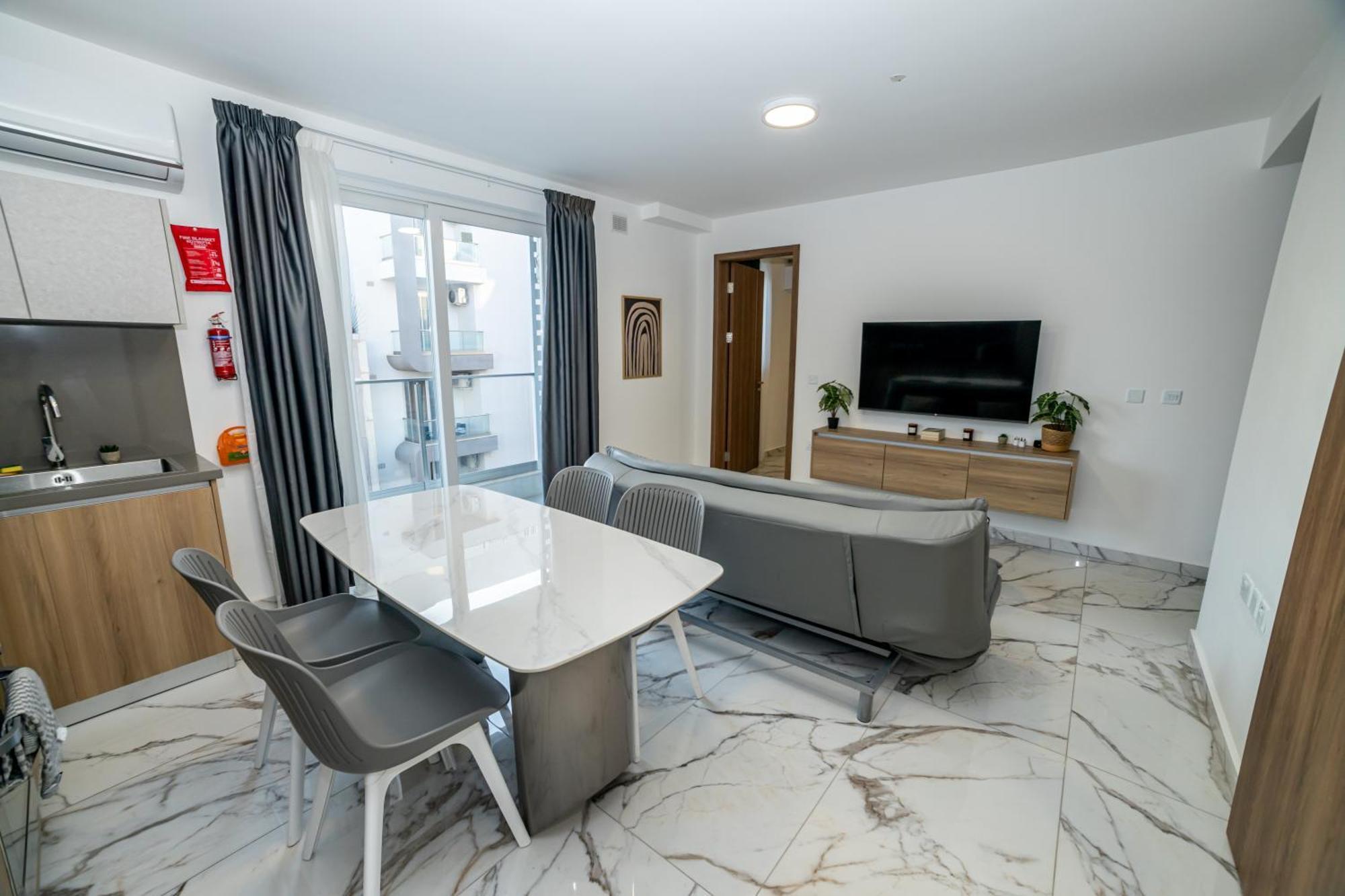 New, Stylish And Modern 1Br Apartment San Pawl il-Baħar Kültér fotó
